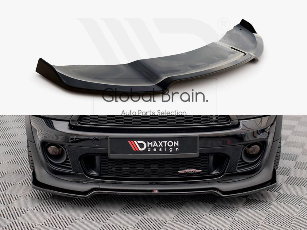ミニクーパー フロントスポイラー　R53 ブラック MINI ミニ クーパー S R53 JCW フロント バンパー リップ