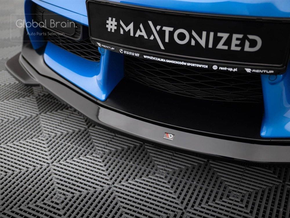 maxton Design フロントスポイラー　スープラ90、91 製品紹介：Maxton Design UK／トヨタ GR スープラ (A90/A91)専用
