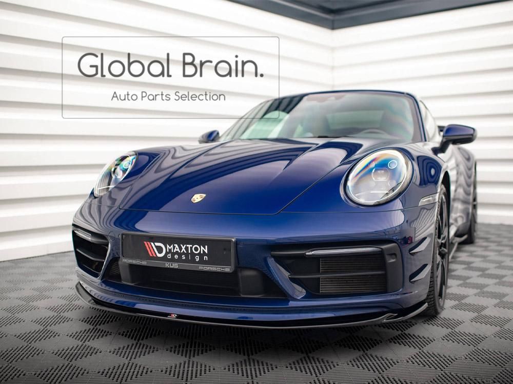 ポルシェ　991純正フロントリップスポイラー　GTSスポーツデザインバンパー用 PORSCHE ポルシェ 911 992 カレラ GTS /スポーツデザインPKG
