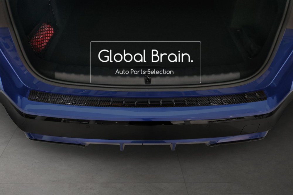 2022- BMW X1 U11 Mスポーツ カーボン リア バンパー プロテクター ガード, - Global Brain.