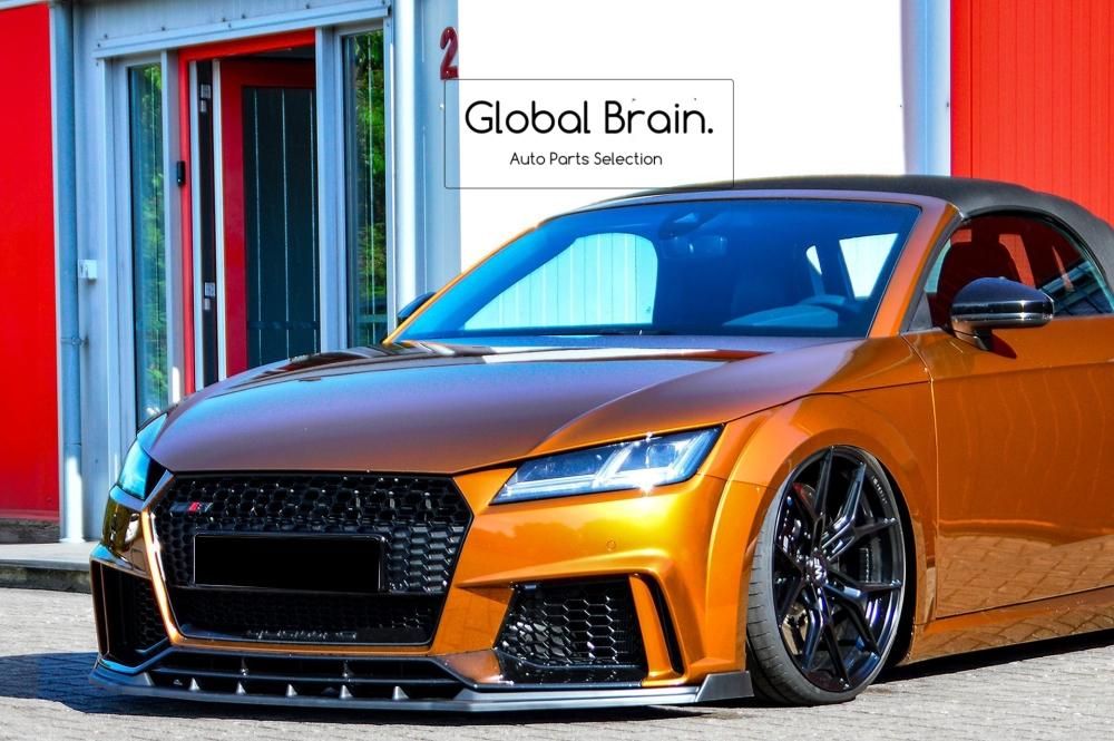 アウディ TTRS TT RS 8S 前期 フロント リップ スポイラー+ アウディ TTRS TT RS 8S 前期 フロント リップ スポイラー+