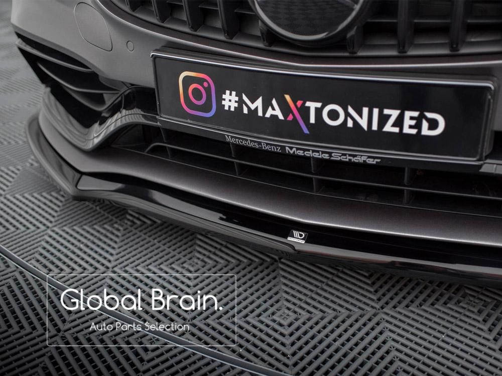 メルセデス ベンツ W205 S205 C63 AMG 後期 フロント リップ
