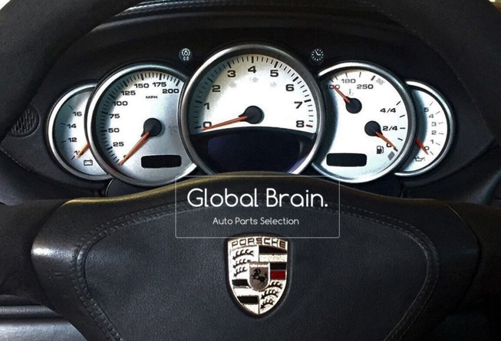 1997-2004 ポルシェ 911 996 スピードメーター デコレーション リング トリム, - Global Brain.