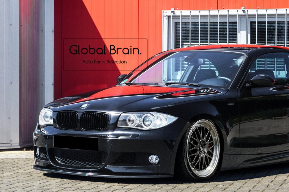2007-2013 BMW 1シリーズ E82 E88 Mスポーツ フロント リップ スポイラー ingo, - Global Brain.