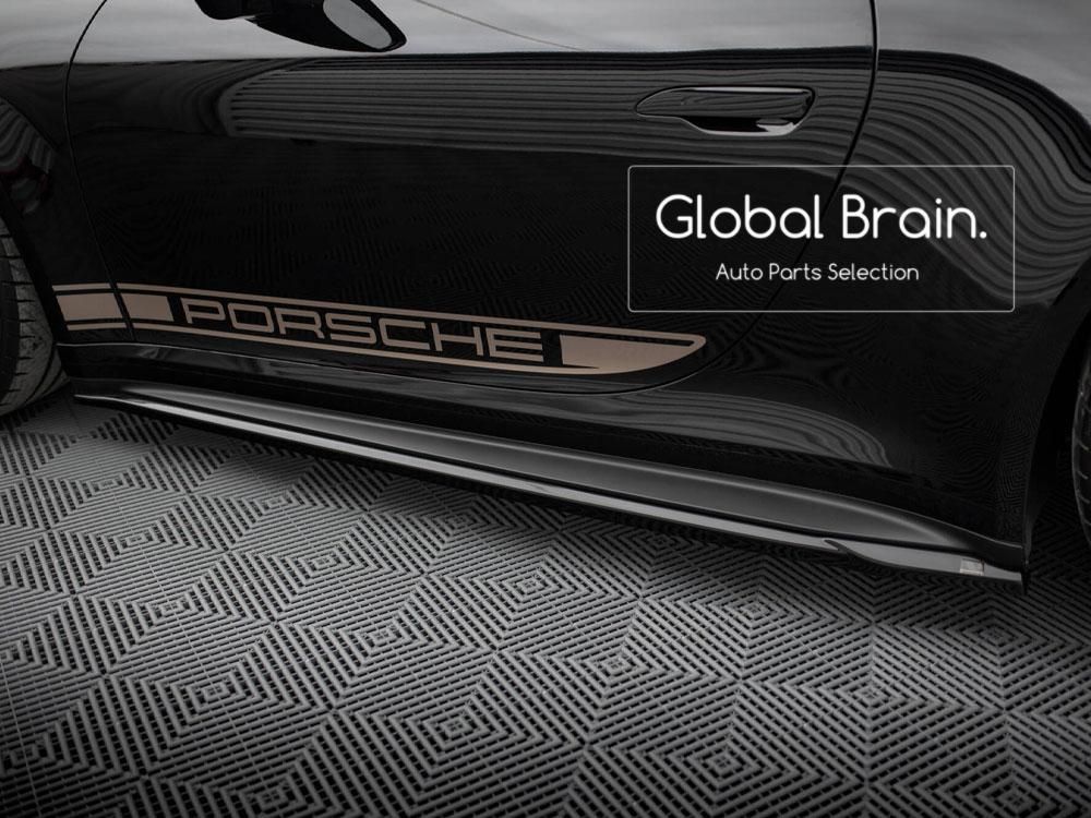 ポム サイドスカート ポルシェ 911 992 GT3 サイド スカート カバー スポイラー maxton