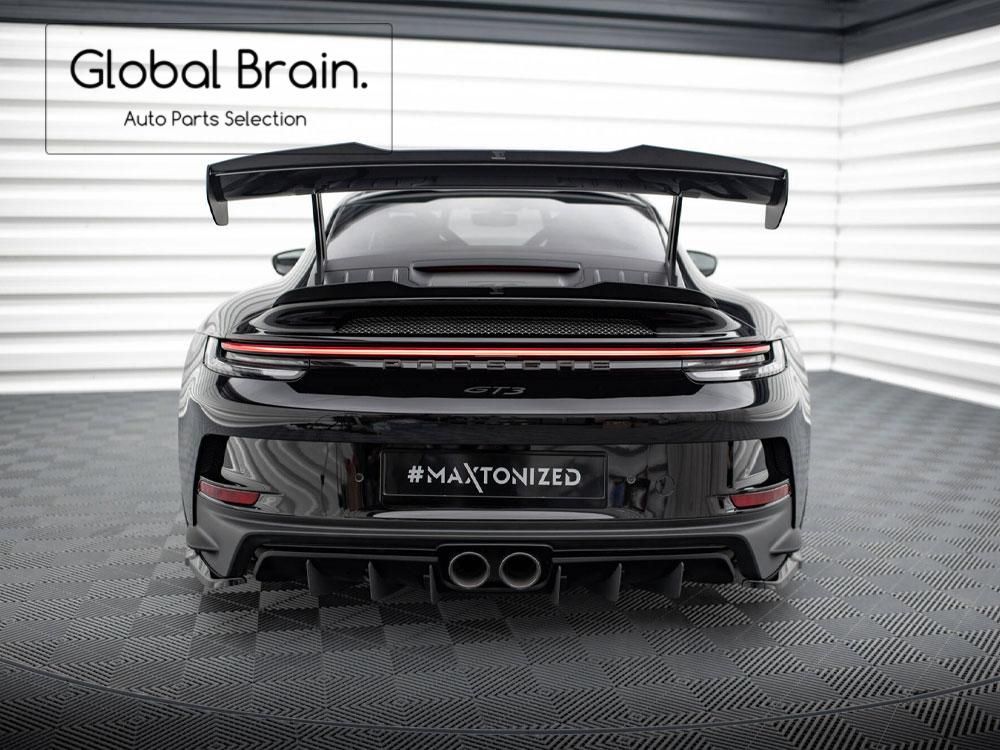 リアスポイラー ポルシェ 992 911 2019-2023 対応 リアルカーボン