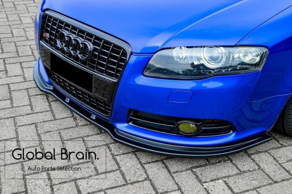 アウディ A4 B7 Sライン/ S4 B7 フロント リップ スポイラー V2 アウディ A4 B7 Sライン/ S4 B7 フロント リップ スポイラー V2