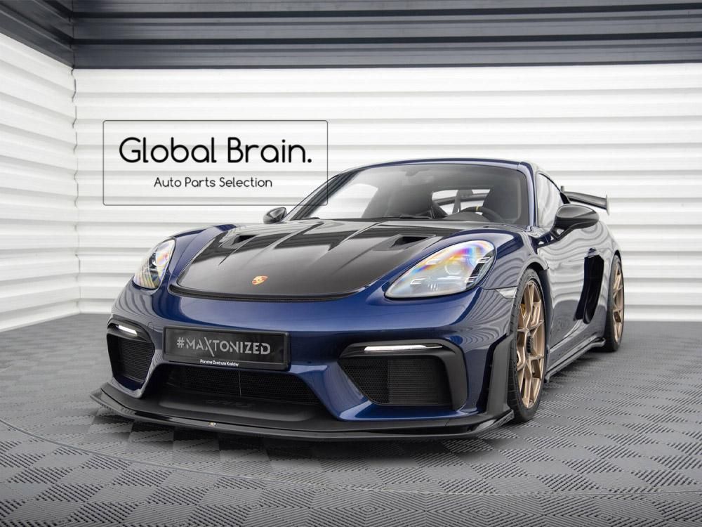ポルシェ 718 ケイマン GT4 982 RS フロント リップ スポイラー