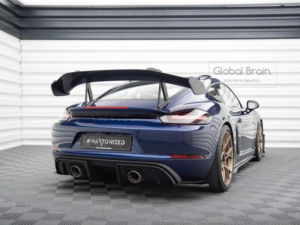 ポルシェ 718 ケイマン GT4 982 RS リア サイド スプリッター ポルシェ 718 ケイマン GT4 982 RS リア サイド スプリッター