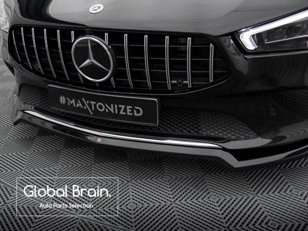 メルセデスベンツ CLA C118 X118 フロント リップ スポイラー V1