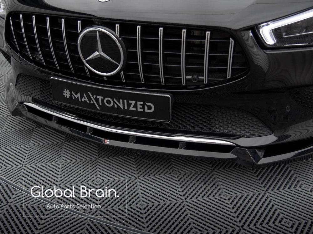 メルセデスベンツ CLA C118 X118 フロント リップ スポイラー V2