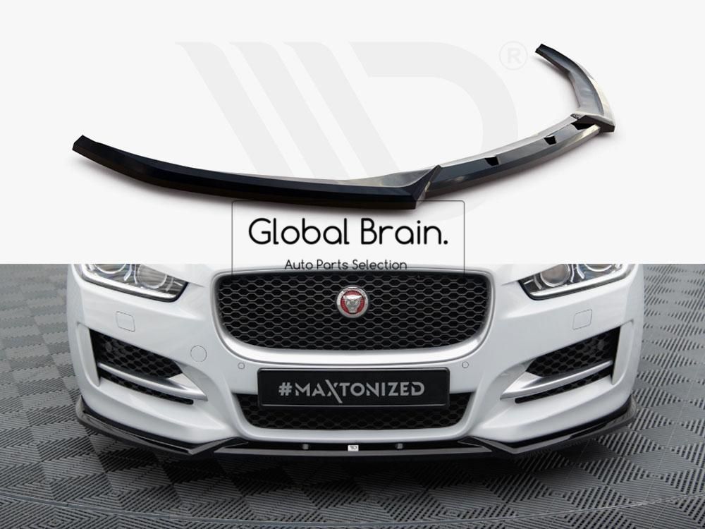 ジャガー XE Rスポーツ 前期 X760 フロント リップ スポイラー V2 maxton - Global Brain.