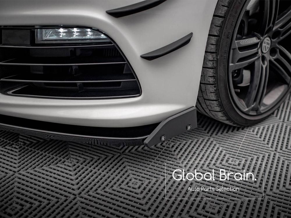 フォルクスワーゲン シロッコ R フロント リップ スポイラー V4 maxton - Global Brain.