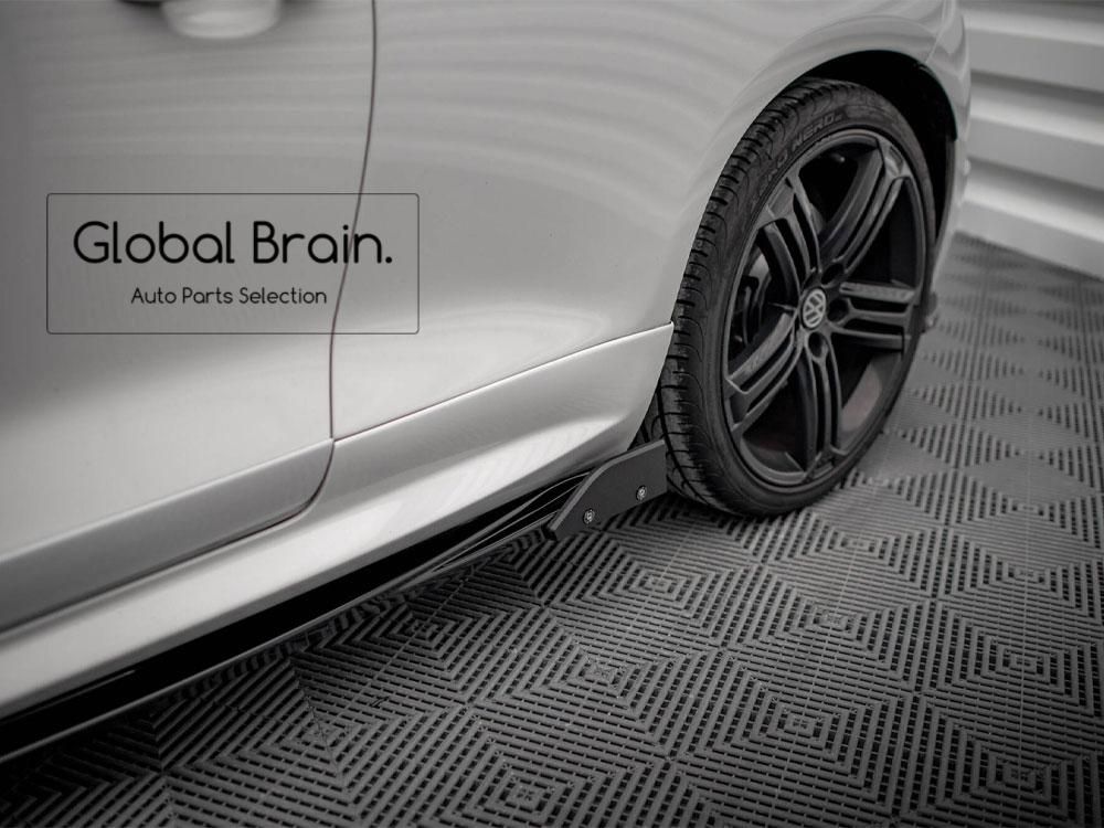 クォーターサイドウィンドウルーバースクープカバーベントカーボン表面