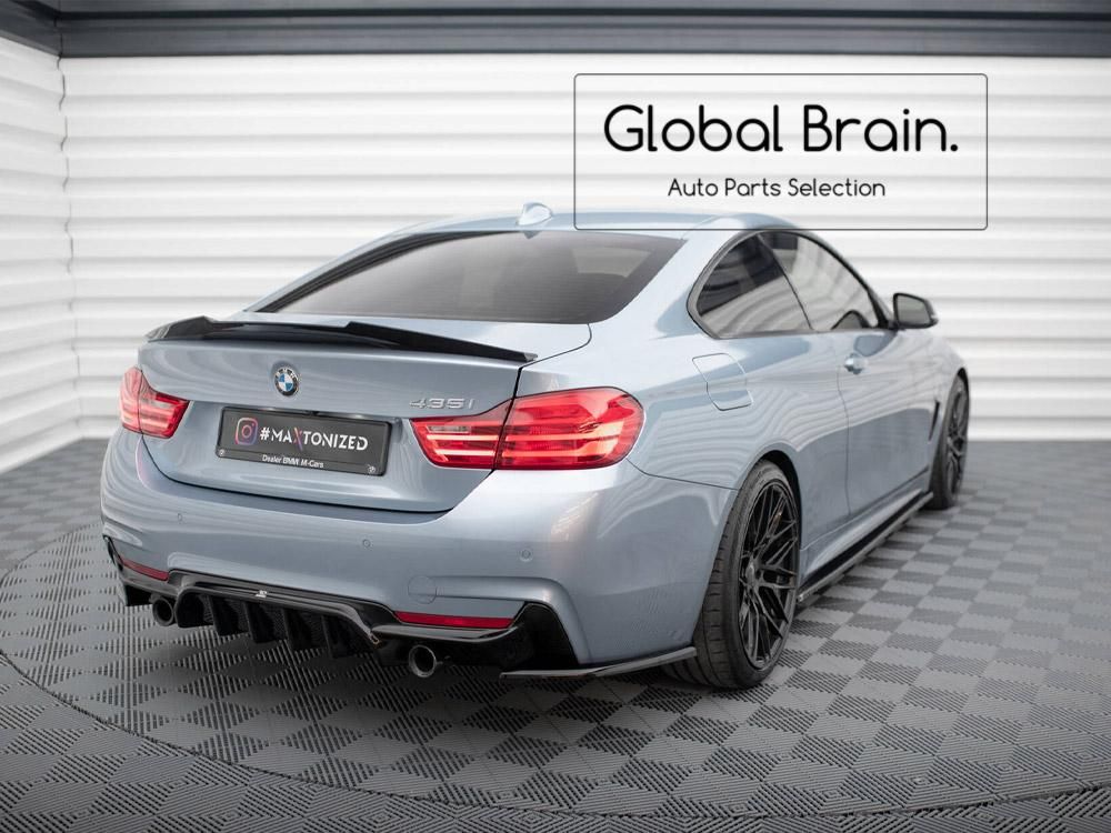 BMW 4シリーズ F32 435i 440i Mスポーツ リア サイド スプリッター V4