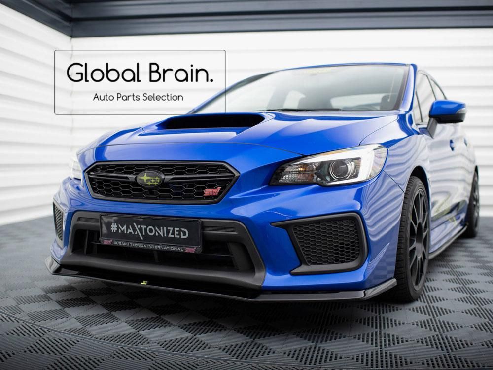 スバル WRX STI VAB 後期 フロント スプリッター スポイラー V.1 スバル WRX STI VAB 後期 フロント スプリッター スポイラー V.1