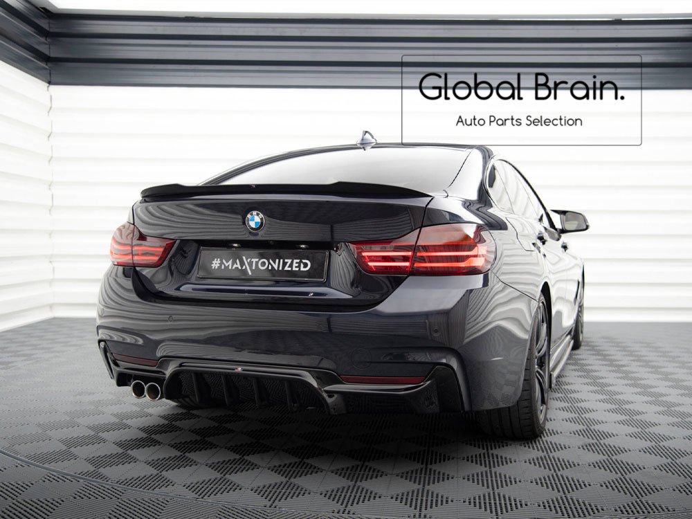 BMW 4シリーズ グランクーペ F36 クーペ F32 Mスポーツ リア ディフューザー スポイラー maxton - Global Brain.