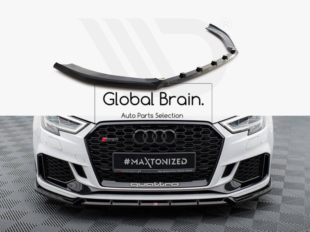 アウディ RS3 8V 後期 セダン フロント リップ スポイラー V3 アウディ RS3 8V 後期 セダン フロント リップ スポイラー V3