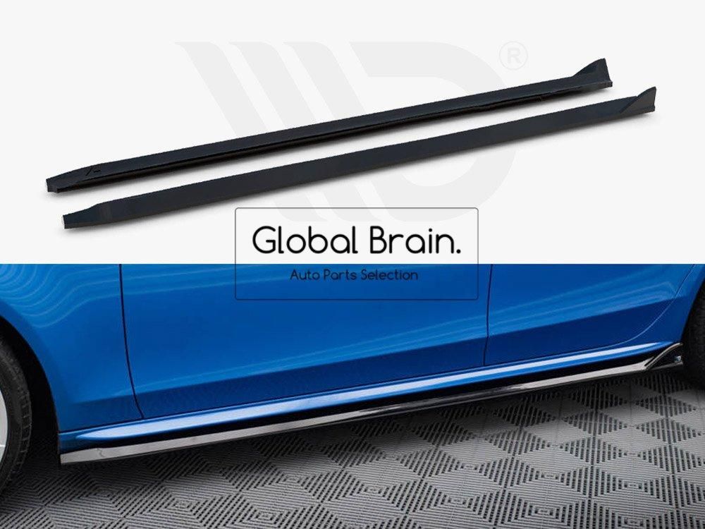アウディ A4 B8 B8.5 前期 後期 サイド スカート カバー