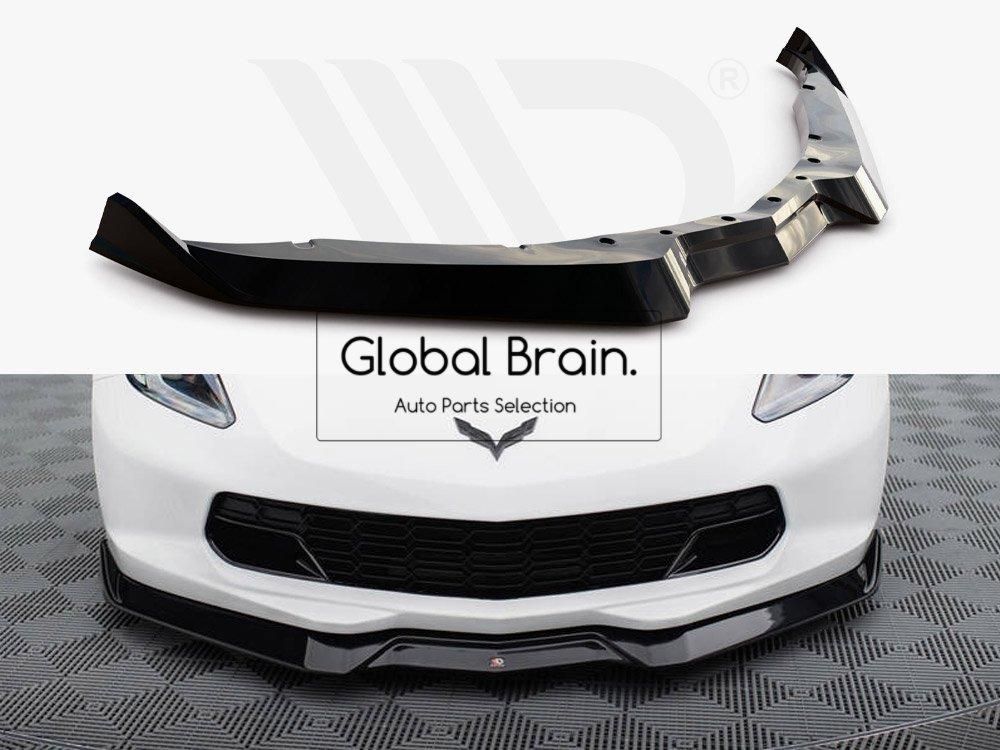 シボレー コルベット C7 フロント リップ スポイラー V2 maxton