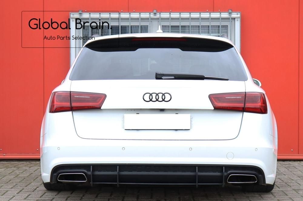 アウディ A6 4G C7 Sライン 後期 リア センター ディフューザー フィン