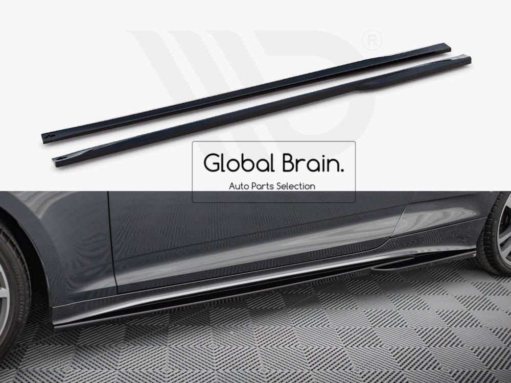 アウディ A5 F5 後期 Sライン/ S5 後期 クーペ サイド スカート