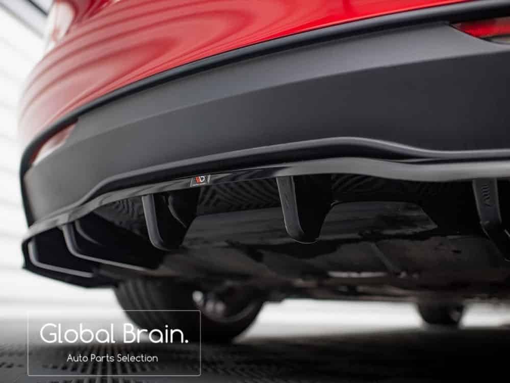 T Sportlineテスラ モデル3 US生産版 カーボンリアディフューザー