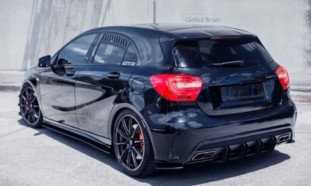 メルセデスベンツ　W176 ロウエン　スワンネック　GTウィング　A45 AMG メルセデスベンツ W176 ロウエン スワンネック GTウィング A45