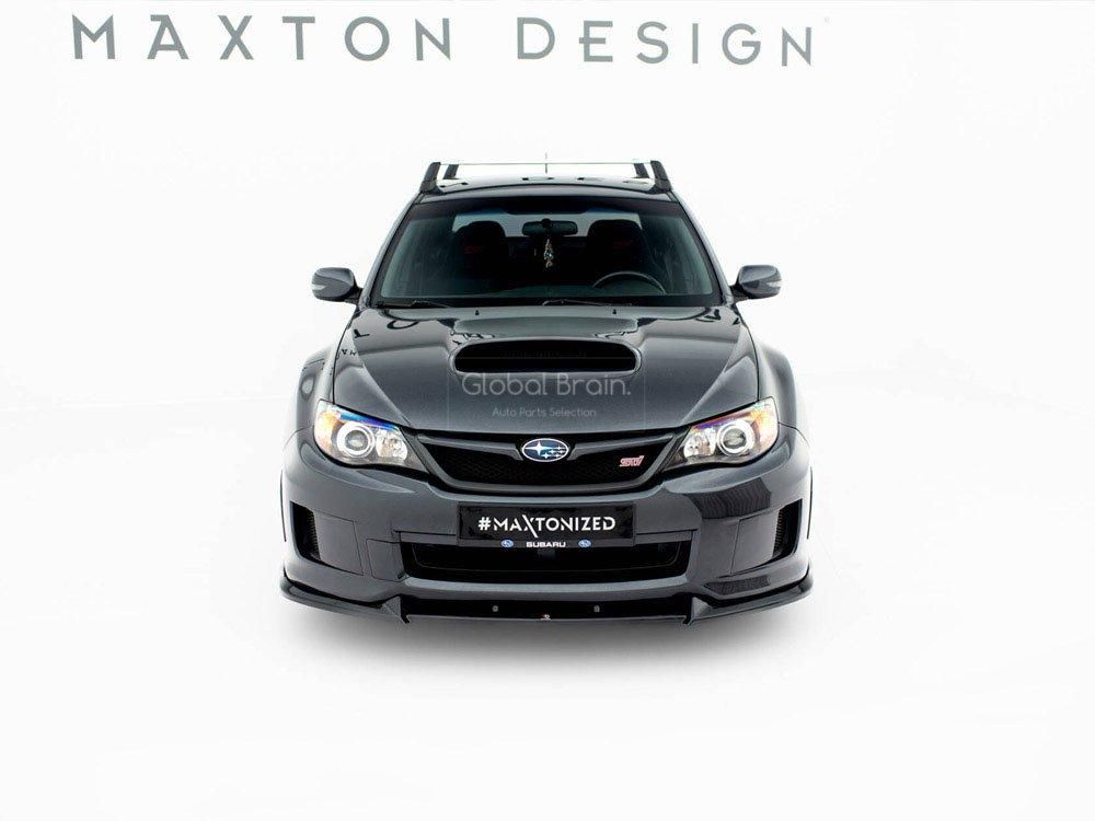 スバル インプレッサ WRX STI GVB GVF 後期 フロント リップ