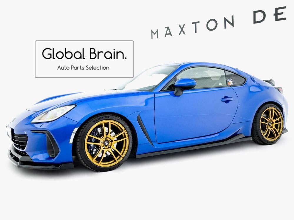 スバル BRZ ZD8 サイド スカート スポイラー V1 maxton - Global Brain.