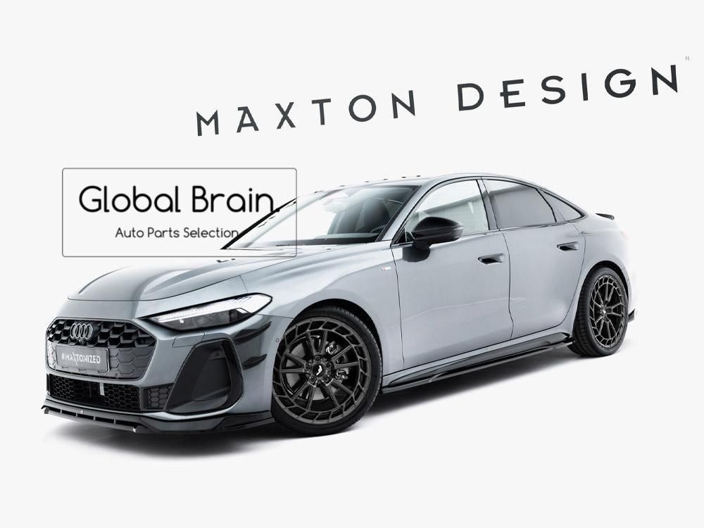 アウディ A5 B10 Sライン サイド スカート スポイラー maxton