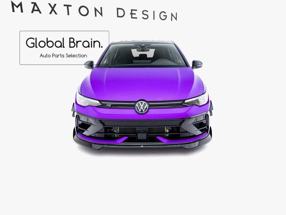 フォルクスワーゲン ゴルフ8 R 後期 フロント リップ スポイラー