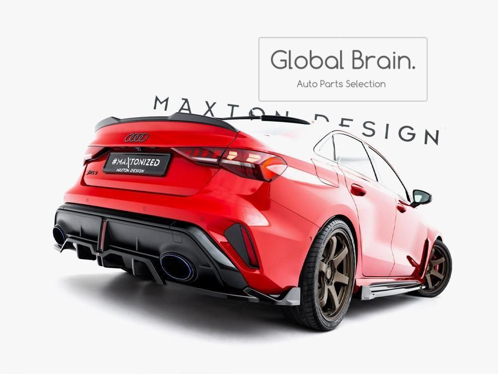 アウディ RS3 8Y 後期 セダン リア トランク スポイラー maxton