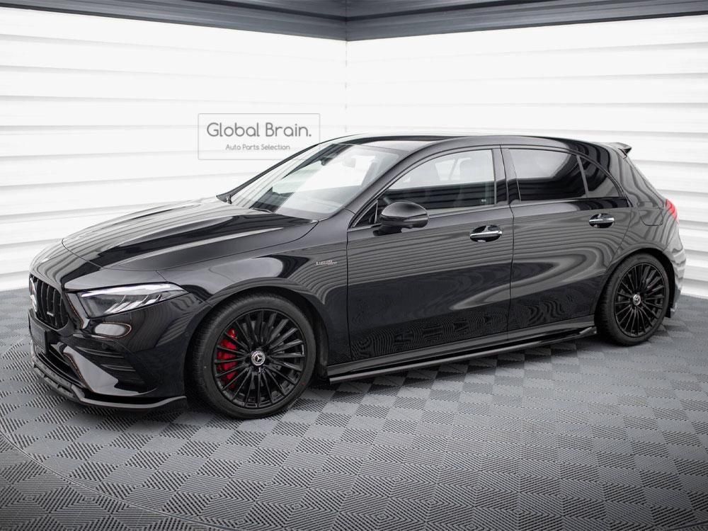 メルクリン① 1枚目の写真全て メルセデスベンツ Aクラス W177 A35 AMG 後期 サイド スカート