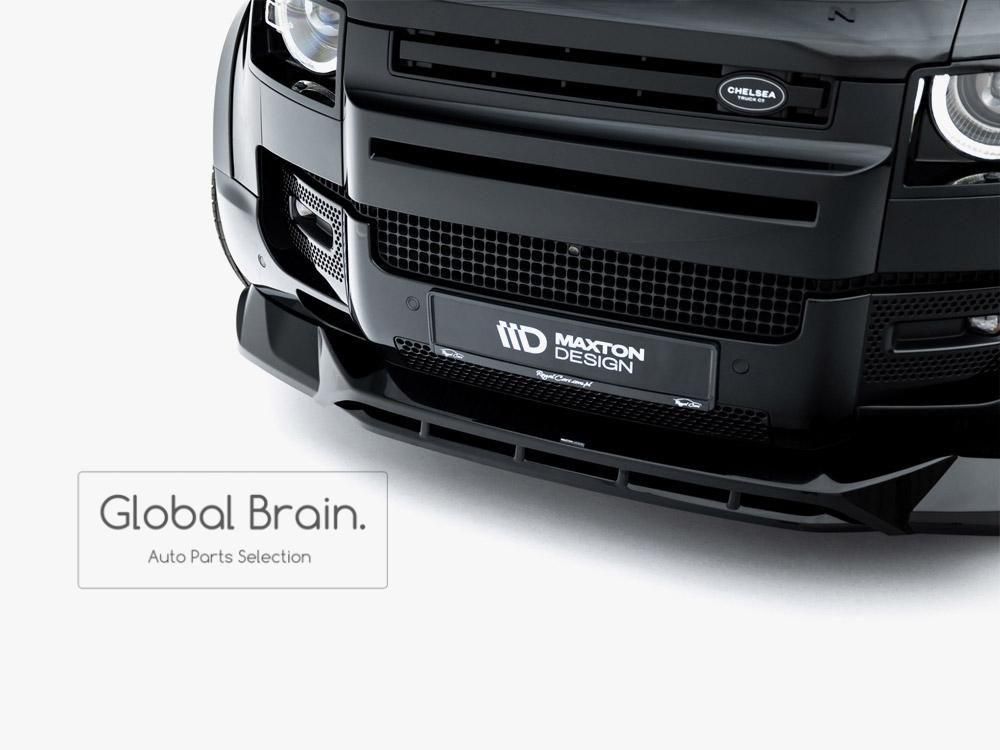 Land Roverディフェンダー　 フロントリップスポイラー Amazon | 車のフロントバンパースポイラーリップボディキット