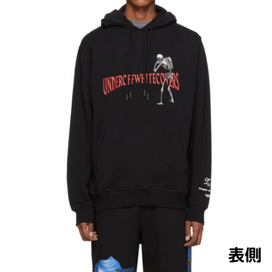 SKELETON RVRS HOODIE / ブラック / パーカー - オフホワイト｜OFF ...