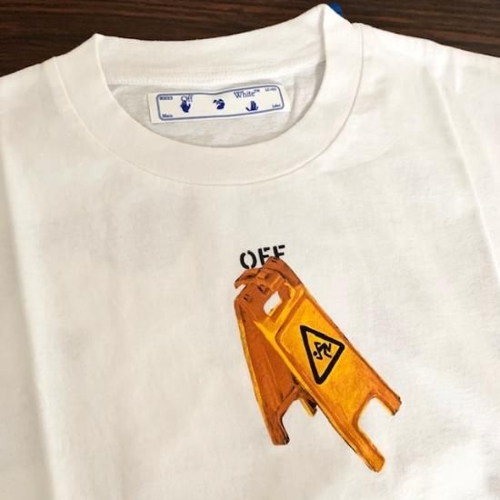 OFF-WHITE Lサイズ 半袖Tシャツ　L Off-White】【チャンピオンコラボ】【イタリア製】【トップス