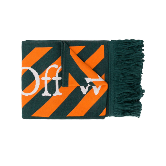 オフホワイト / SCARF / グリーン×オレンジ / マフラー - オフホワイト|OFF-WHITEの通販店舗【オフホワイトファン】