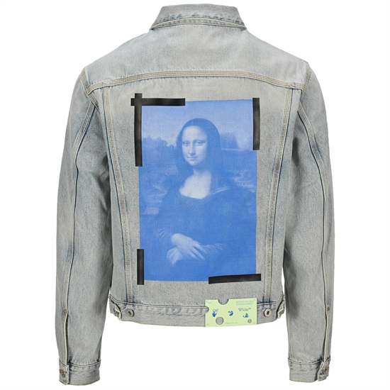 MONALISA SLIM DENIM JACKET in blue