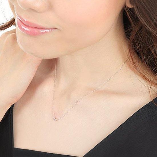 WISP ゴールド ネックレス ダイヤモンド 彼女 プレゼント WISP ゴールド ネックレス ダイヤモンド 彼女 プレゼント