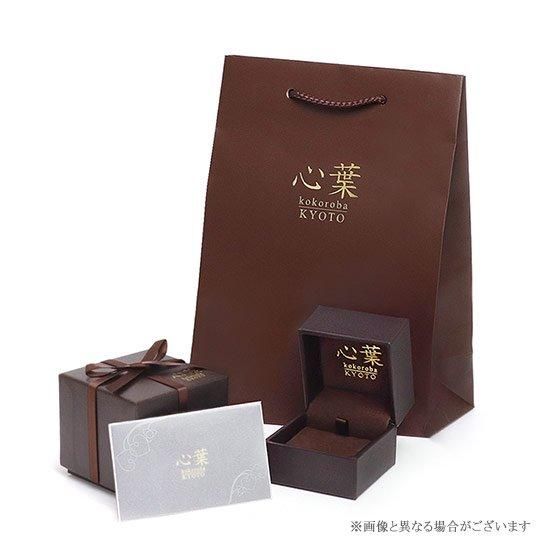 女性へのプレゼント 心葉 ブラックダイヤモンド クロスネックレス K10