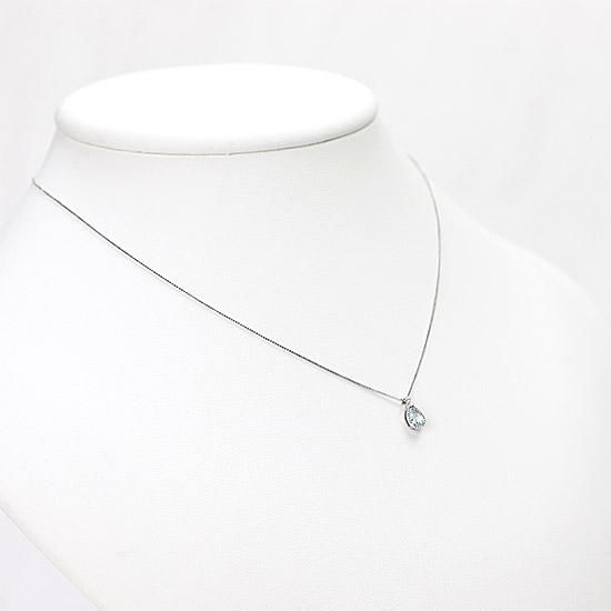 楽天市場】3月誕生石 アクアマリン 3×4mm ティアドロップ 月