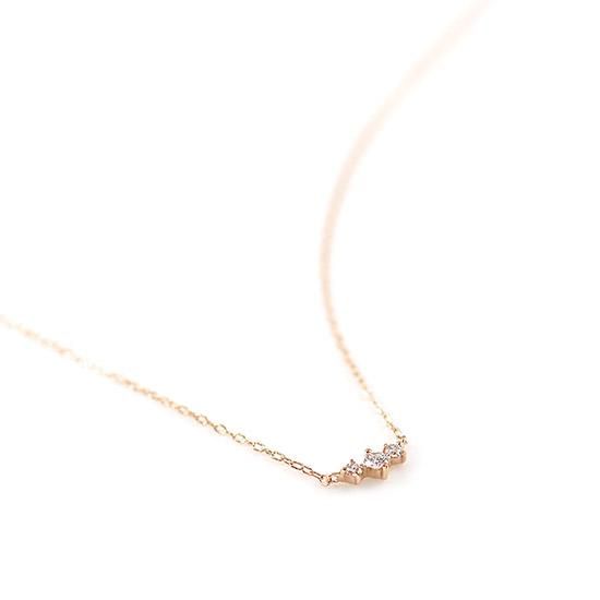 11838円 ジュエリー ネックレス k10ピンクゴールド ヘキサグラム