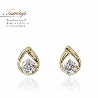 Jewelry ROLA K18YG アメジストピアス アクセサリーのプレゼント K18YG アメジスト 2月の誕生石 ピアス