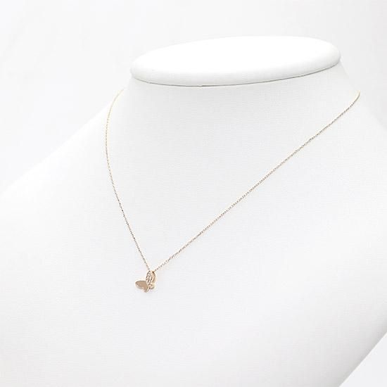 4月誕生石のアクセサリー K10PG ダイヤモンド 4月の誕生石