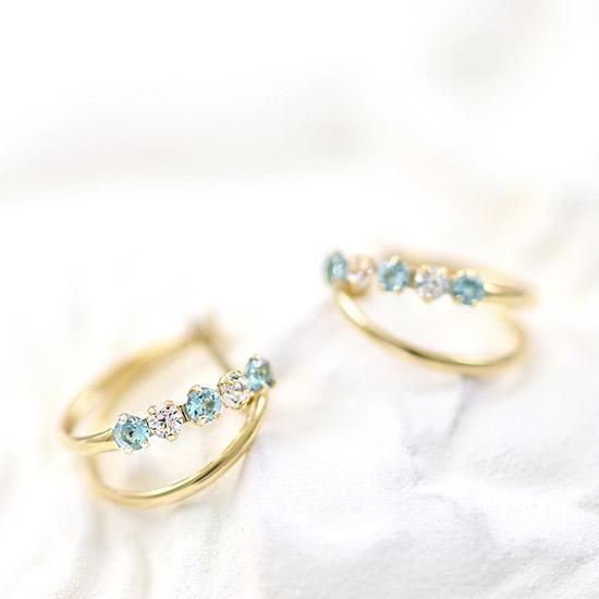 FestariabijouSOPHIA　18KYGブルートパーズフープピアス 楽天市場】【P5倍＆最大2万円OFF】9/30(火)0:00〜10/2(木)9:59