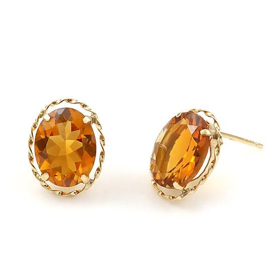 【大特価!!】 1月誕生石のアクセサリー K18YG シトリン ピアス 11月の誕生石 その他