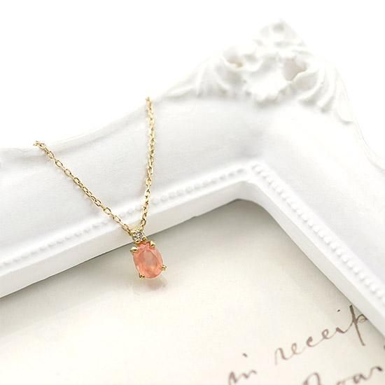 TIFFANY＆CO ロードクロサイトネックレス ジュエリー K18PG