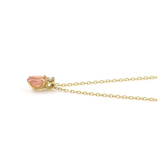 TIFFANY＆CO ロードクロサイトネックレス ジュエリー K18PG