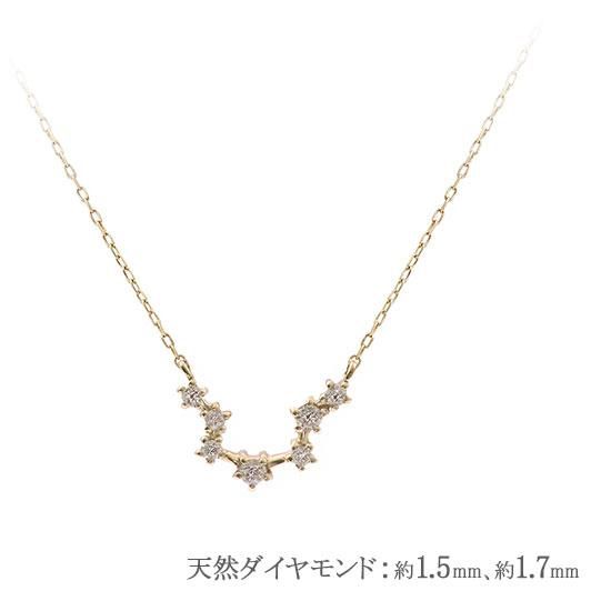 1月誕生石 K10 イエローゴールド ガーネット ハート ネックレス